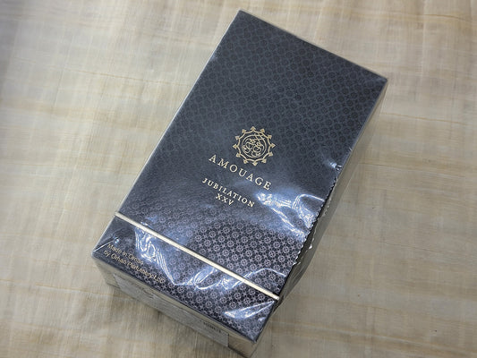 Jubilation XXV Man Amouage for men EDP Spray 100 ml 3.4 oz OR 50 ml 1.7 oz, Oman Vintage White Non-magnetic Cap, Rare