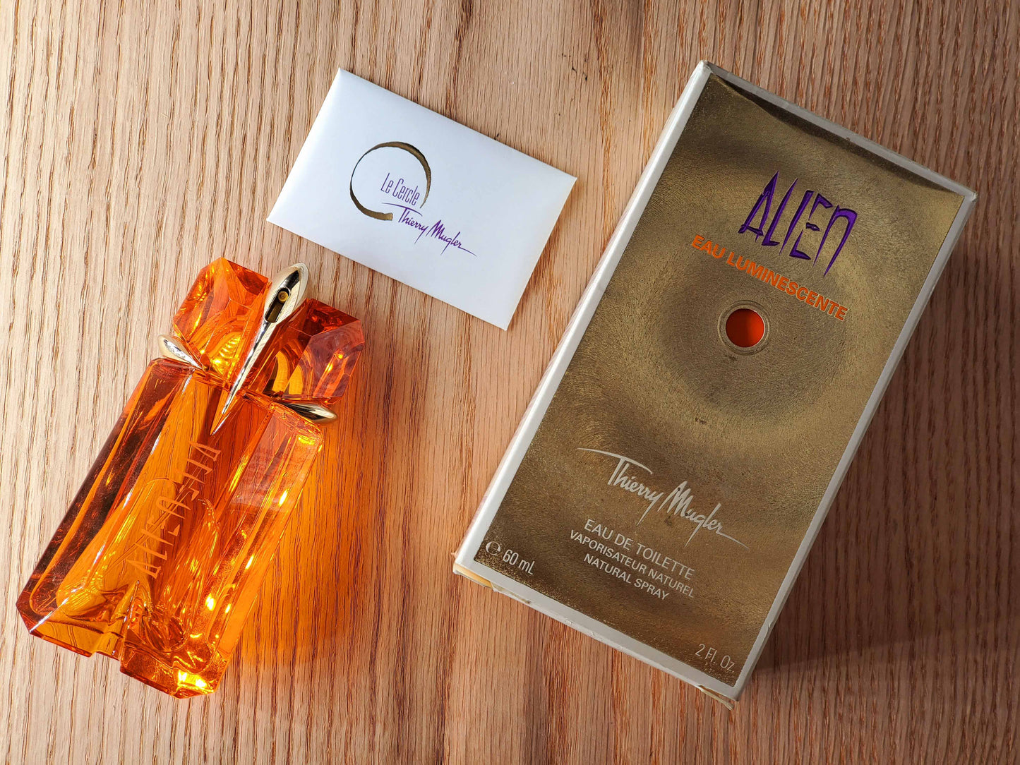 Alien Eau Luminescente Mugler for women EDT Spray 60 ml 2 oz, Vintage, Rare