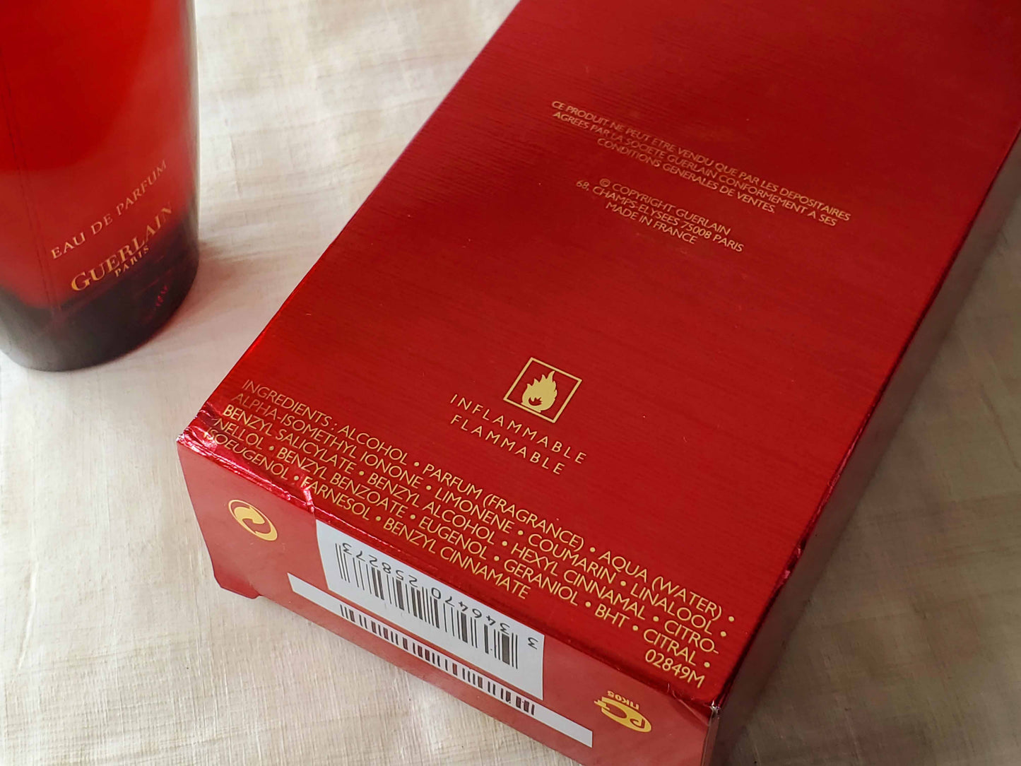 Samsara Eau de Parfum Guerlain for women EDP Spray 100 ml 3.4 oz, Vintage, Rare, Sealed