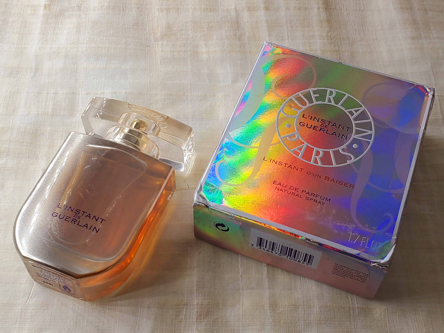 L'Instant de Guerlain L'Instrant d'un Baiser for Women EDP Spray 50 ml 1.7 oz, vintage, rare