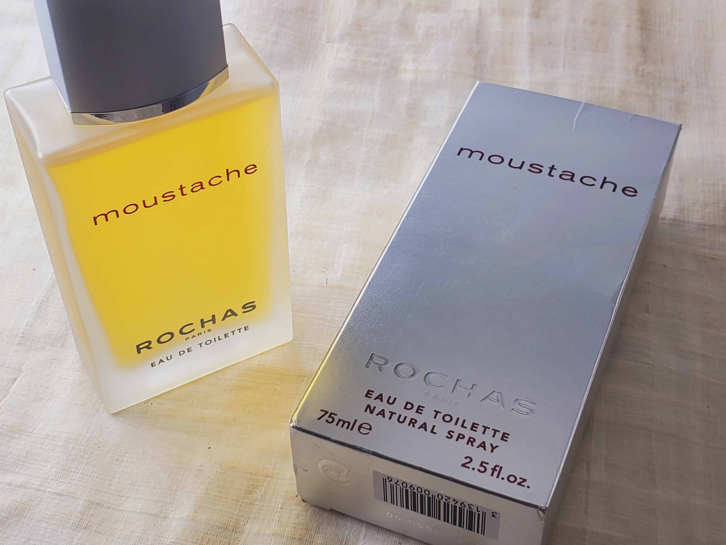 Moustache Rochas for men EDT Spray 75 ml 2.5 oz, Rare, Vintage, Sealed