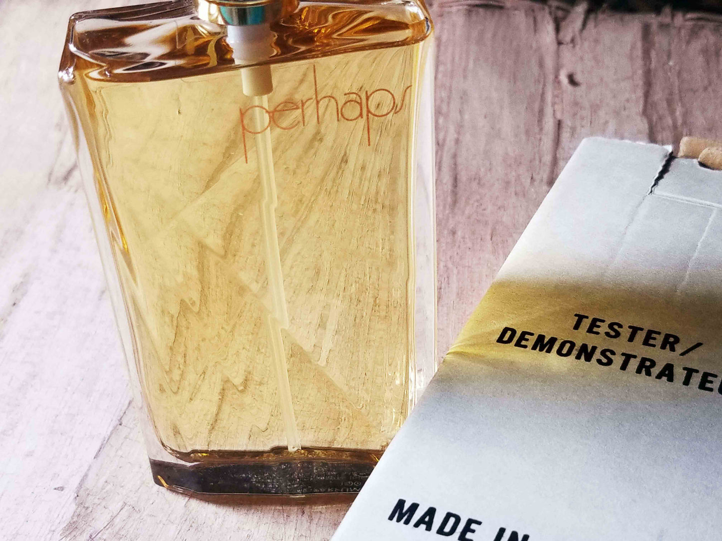 Perhaps by Bob Mackie Women EDP Spray 100 ml 3.4 oz, Vintage, Rare