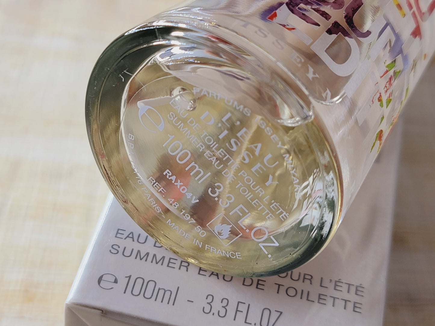 L'eau d'Issey Eau D'Ete Summer Edition Issey Miyake for women 2009 EDT Spray 100 ml 3.4 oz, Vintage, Sealed
