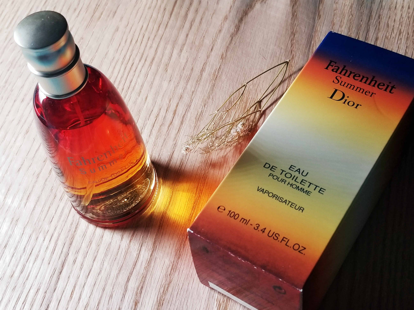 Fahrenheit Summer 2002 Dior for men EDT Spray 100 ml 3.4 oz, Rare, Vintage