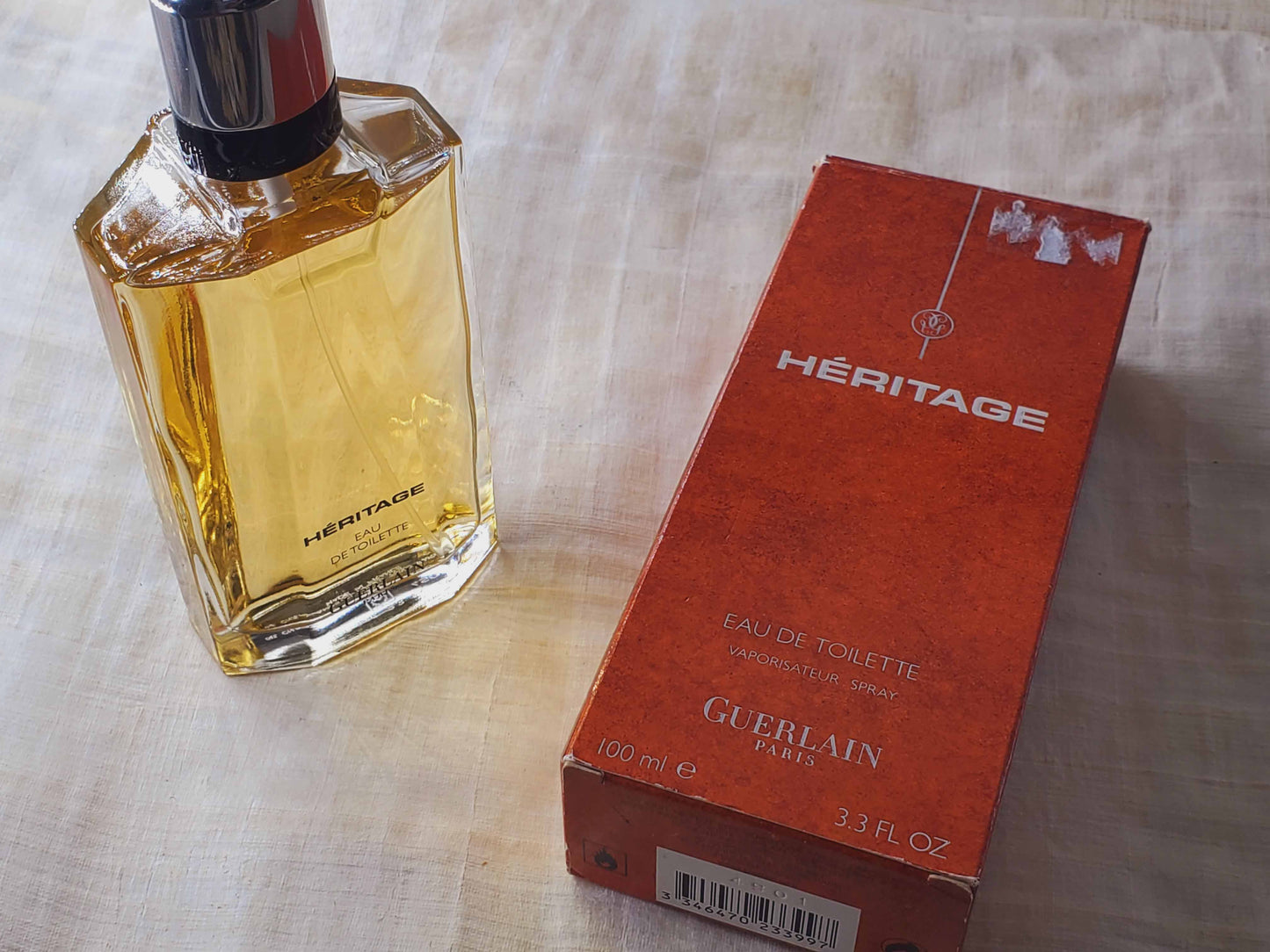 Heritage Guerlain for men EDT Spray 100 ml 3.4 oz, Rare, Vintage