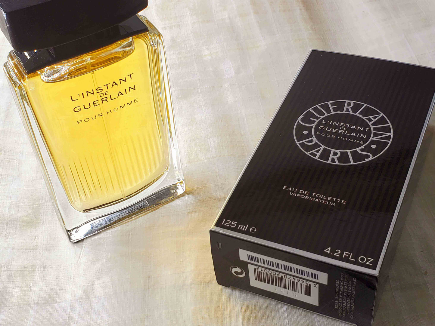 L'Instant de Guerlain pour Homme for men EDT Spray 125 ml 4.2 oz NIB Or Tester, Rare, Vintage