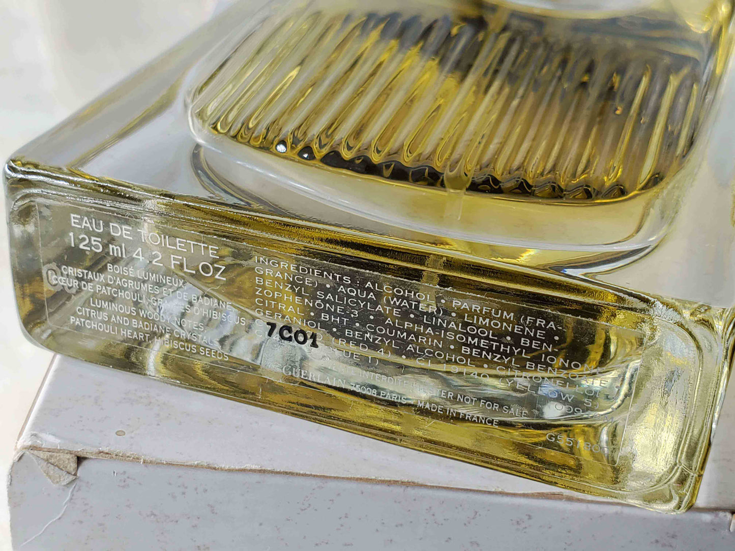 L'Instant de Guerlain pour Homme for men EDT Spray 125 ml 4.2 oz NIB Or Tester, Rare, Vintage