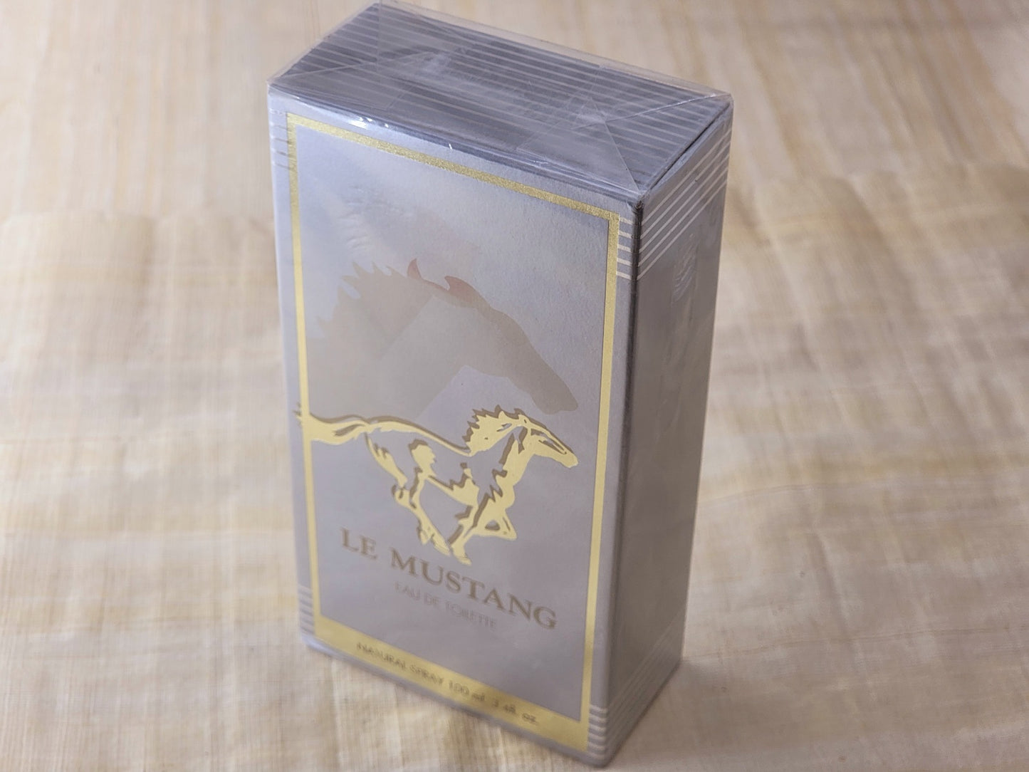 Le Mustang by Fashion two Twenty for Men EDT Spray 100 ml 3.4 oz, Vintage, Rare, Sealed