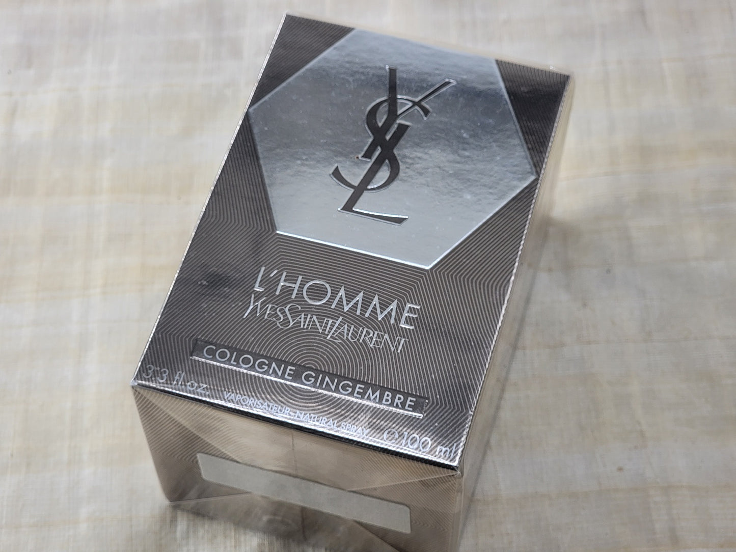 L’Homme Cologne Gingembre Yves Saint Laurent for men EDT Spray 100 ml 3.4 oz OR 60 ml 2 oz, Vintage, Rare