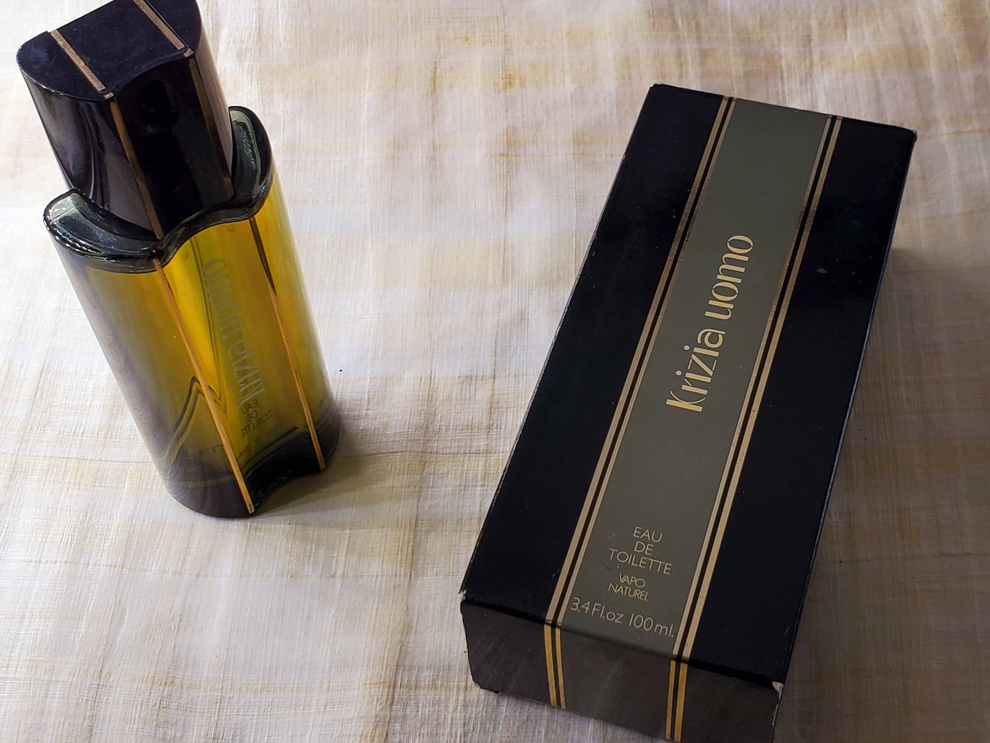 Krizia Uomo for men EDT Spray 100 ml 3.4 oz, Vintage, Rare