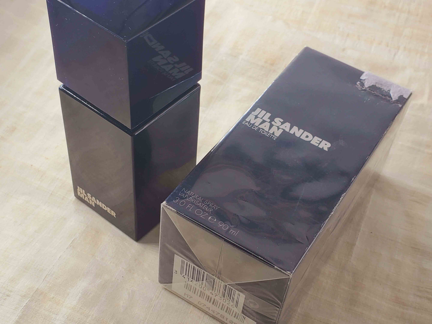 Jil Sander Man for men EDT Spray 90 ML 3 oz, Vintage, Rare