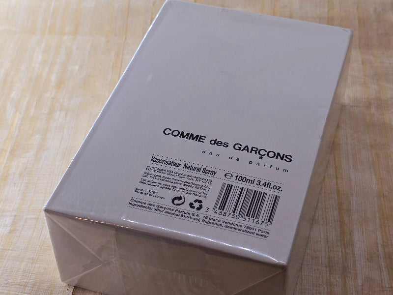 Comme des Garcons for Unisex EDP Spray 100 ml 3.4 oz, Vintage, Rare, Sealed