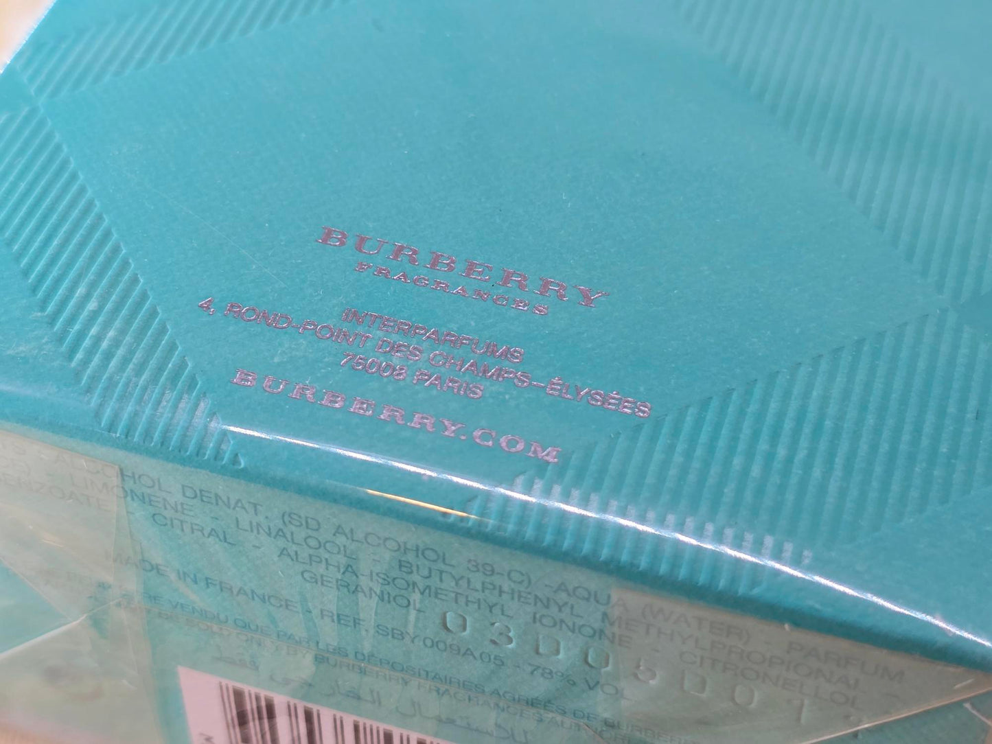 Burberry Summer for Men 2013 EDT Spray 100 ml 3.4 oz, Vintage, Rare, Sealed