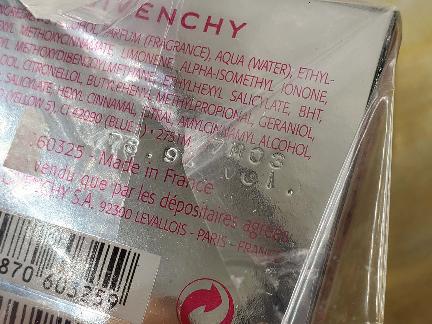 Absolutely Givenchy for women EDT Spray 50 ml 1.7 oz, Rare, Vintage, Sealed
