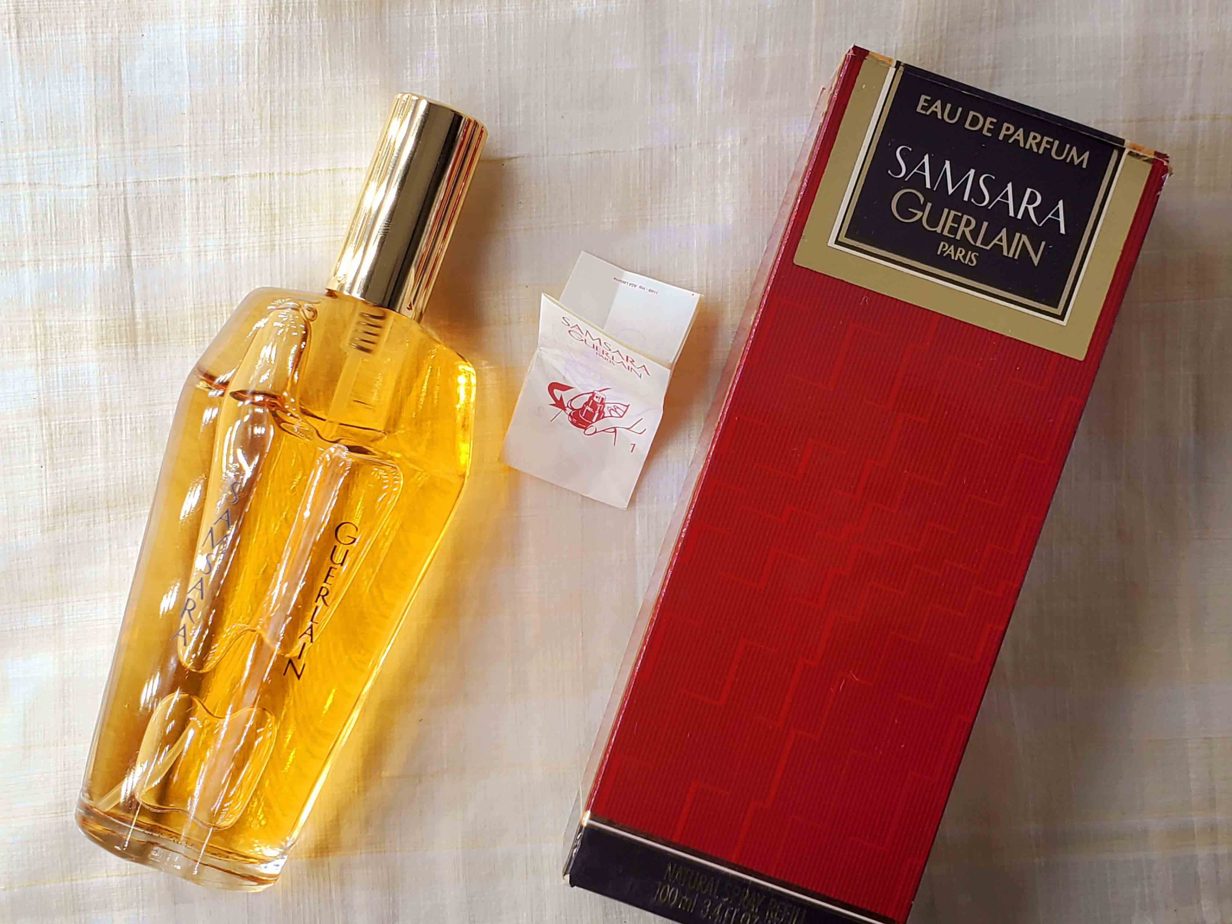 Samsara Guerlain for women EDP Spray 100 ml 3.4 oz, Hard vint – Perfumani