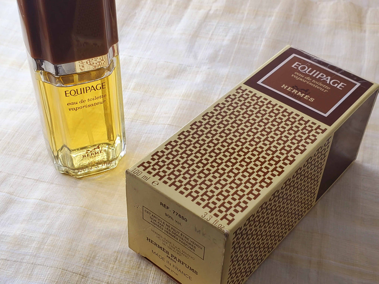 Equipage Hermes First Release 1970 for men EDT Spray 100 ml 3.4 oz, Rare, Vintage, As Pic USED
