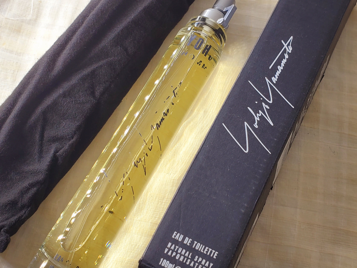 Yohji Yamamoto Pour Homme EDT Spray 100 ml 3.4 oz OR 50 ml 1.7 oz, Vintage, Rare, As pic
