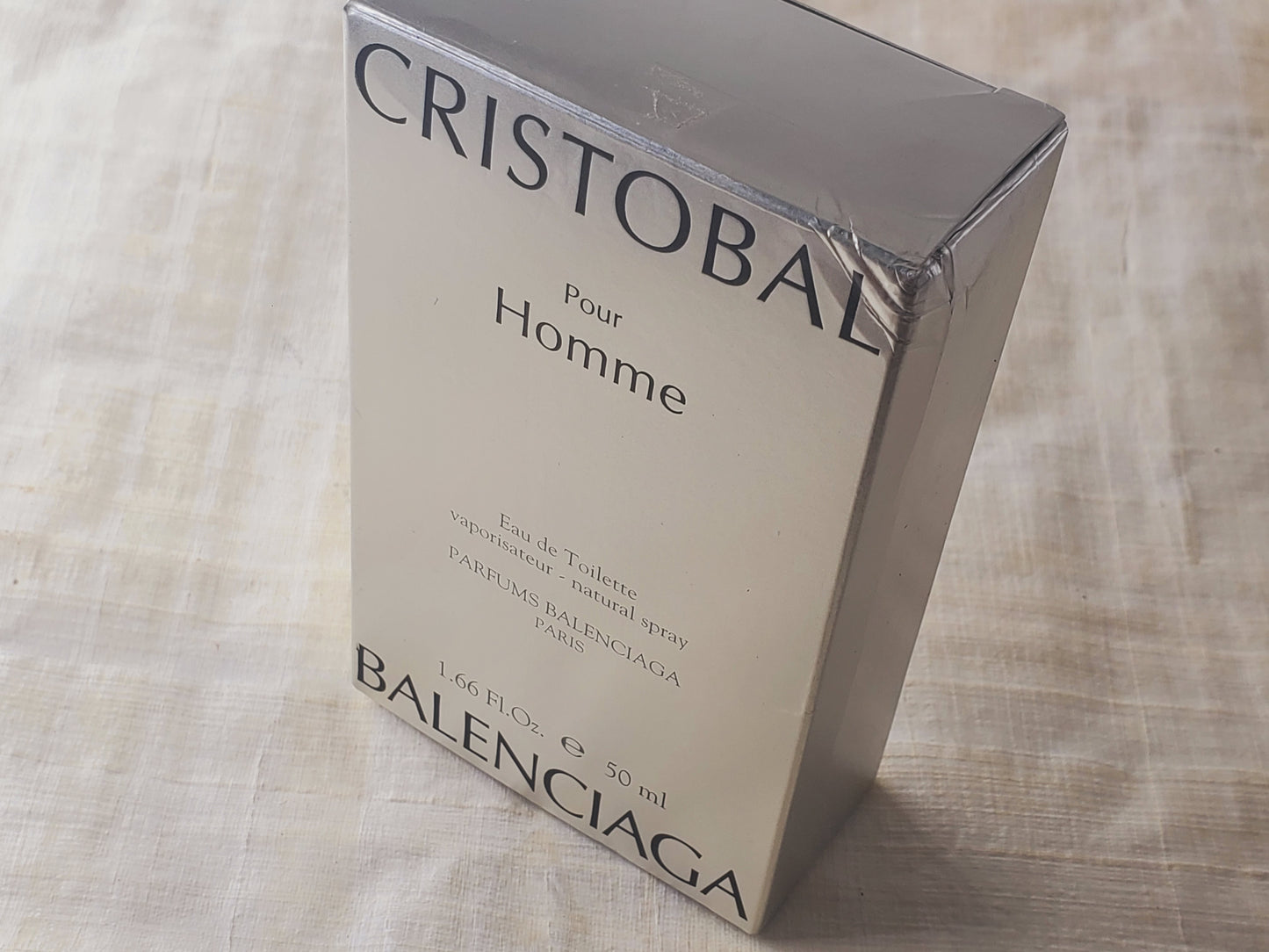 Cristobal pour Homme EDT Spray 100 ml 3.4 OR 50 ml 1.7 oz OR 30 ml 1 oz, Vintage, Rare
