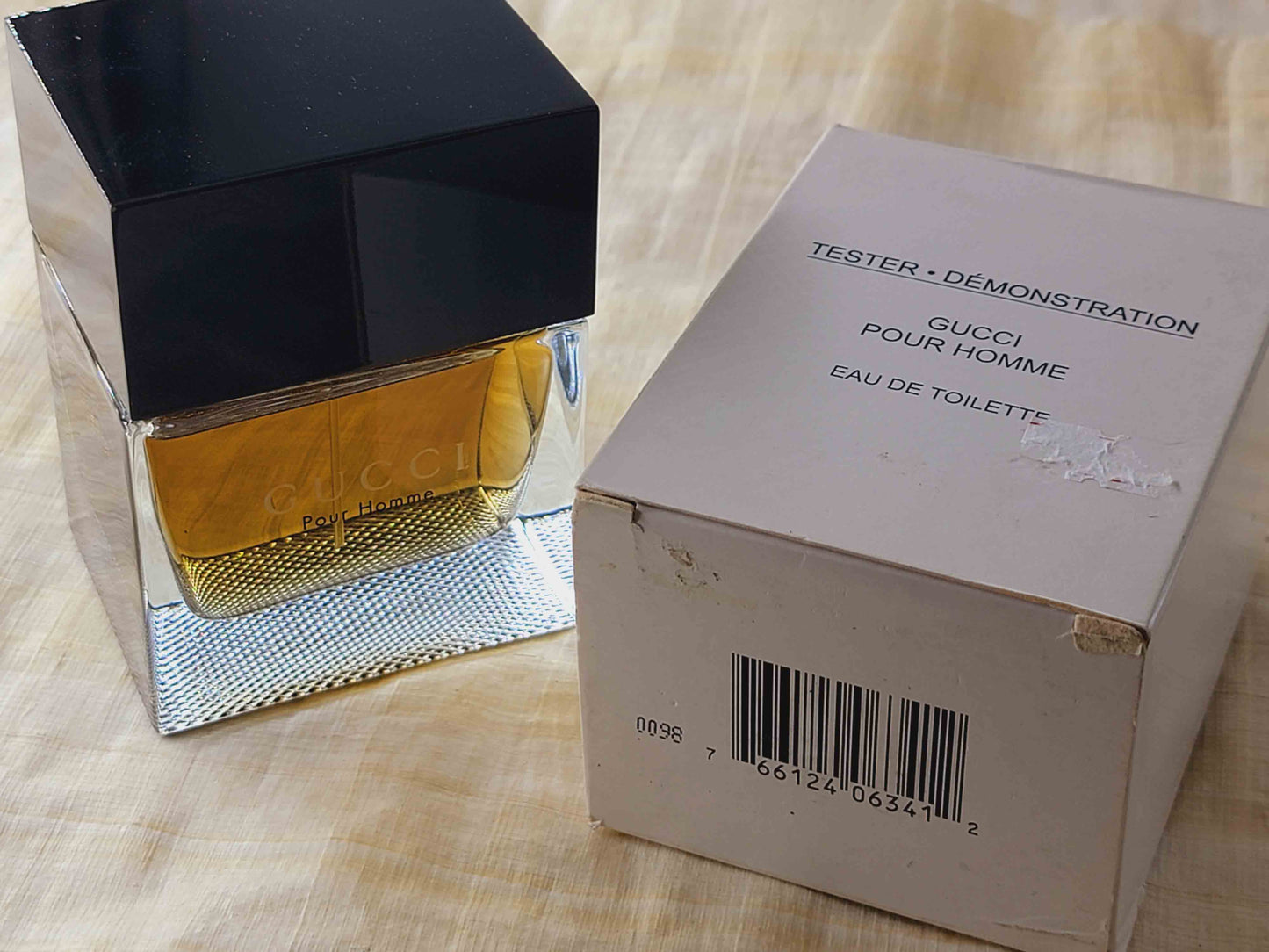 Gucci pour Homme for Men EDT Spray 100 ml 3.4 oz, Vintage, Rare, TESTER
