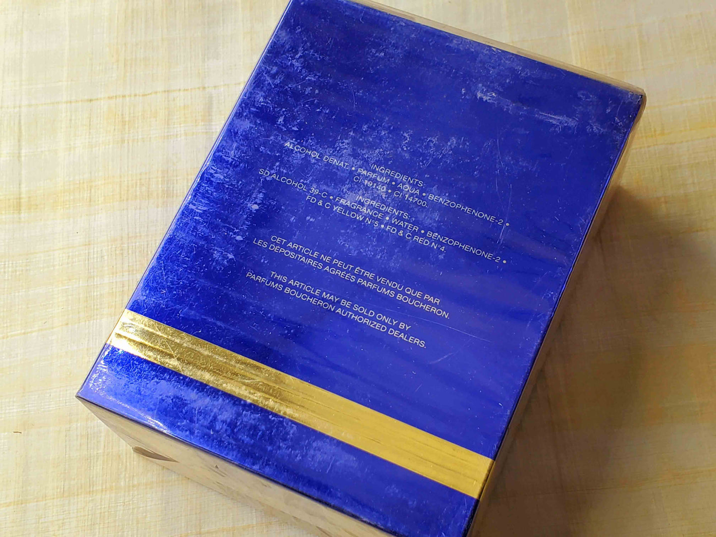 Jaipur Saphir Boucheron for women EDT Spray 100 ml 3.4 oz Or 50 ml 1.7 oz OR 30 ml 1 oz, Vintage, Rare