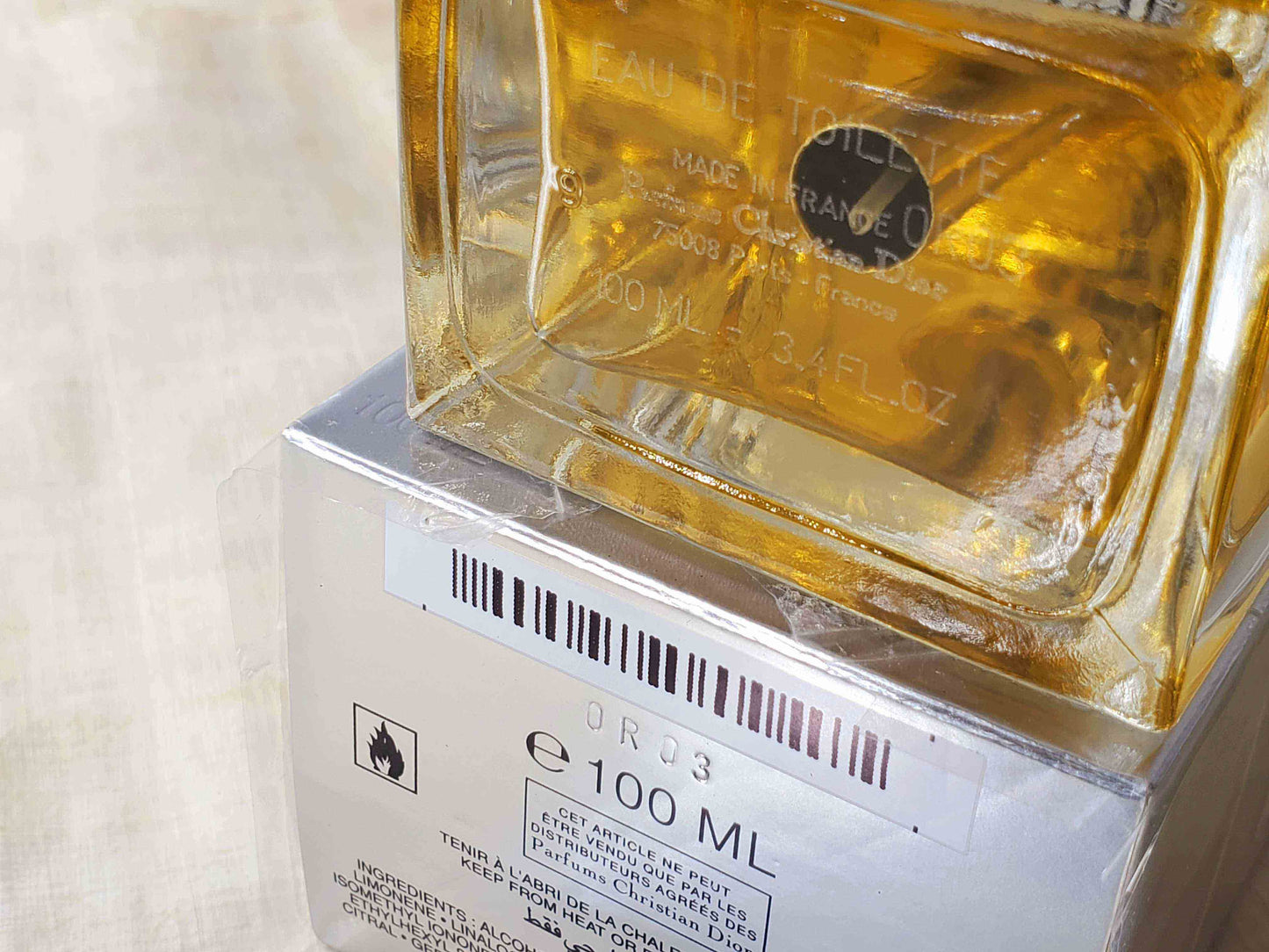 Dior Homme Christian Dior for men EDT 100 ml 3.4 oz OR 50 ml 1.7 oz, Vintage, Rare, Sealed