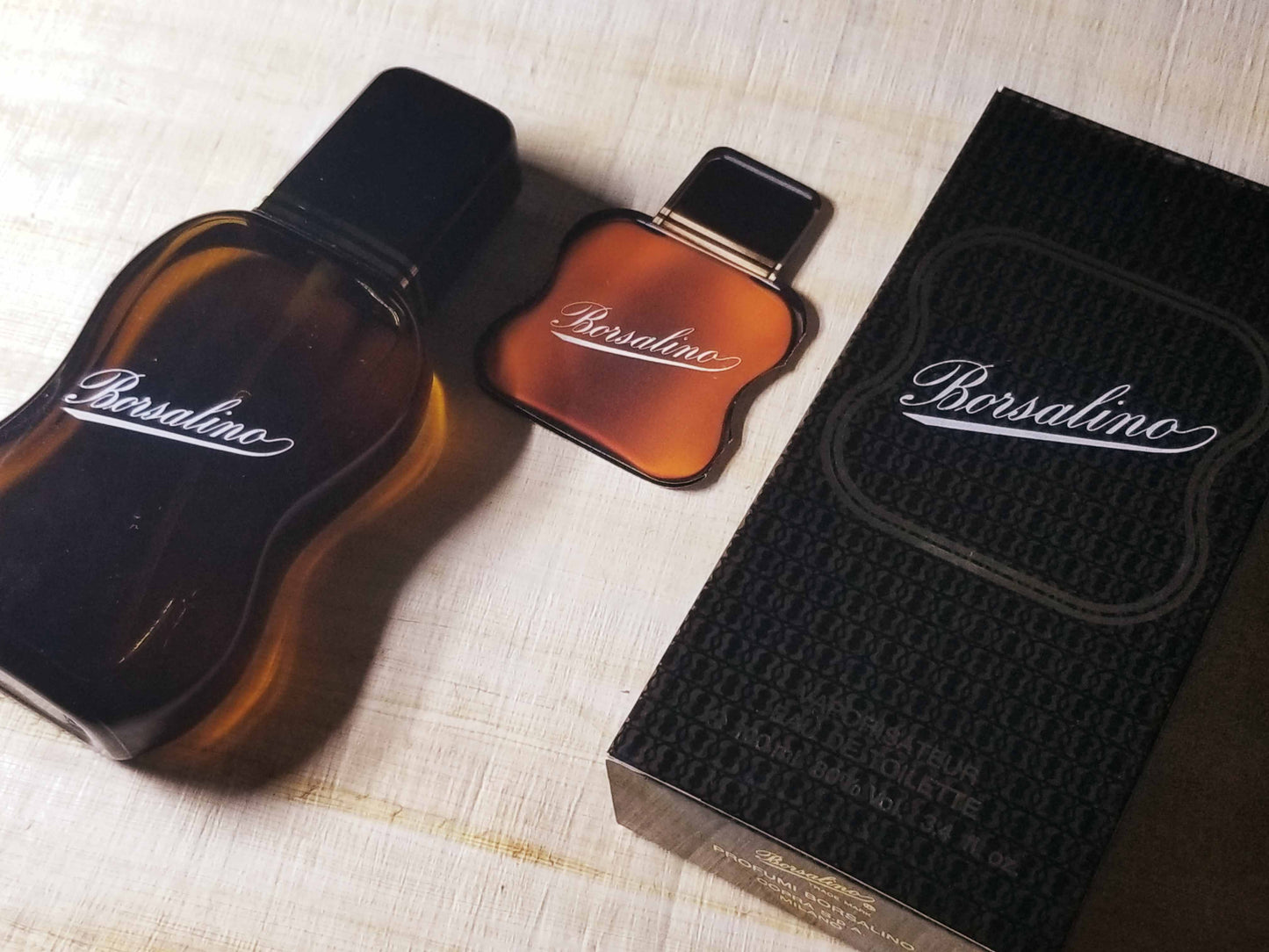 Borsalino for men EDT Spray 100 ml 3.4 oz, Vintage, Rare