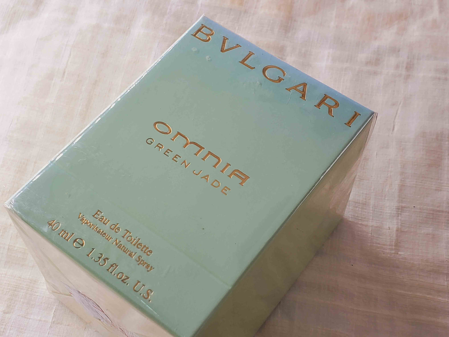 Omnia Green Jade Bvlgari for Women EDT Spray 65 ml 2.2 oz OR 40 ml 1.35 oz, Vintage, Rare, Sealed