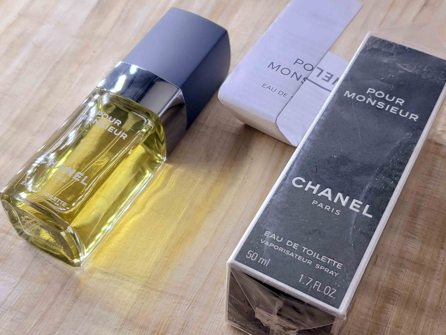 Pour Monsieur Chanel for men EDT Spray 50 ml 1.7 oz, Vintage 1995, Rare