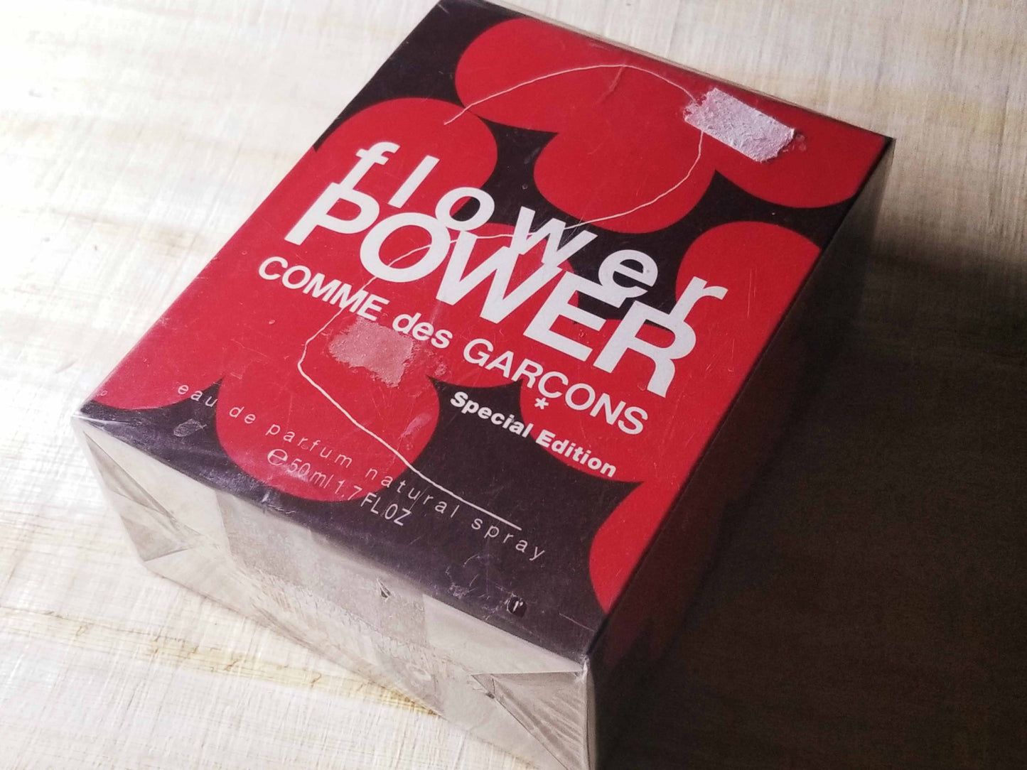 Comme des Garcons Flower Power for Women EDP Spray 50 ml 1.7 oz, Rare, Vintage, Sealed