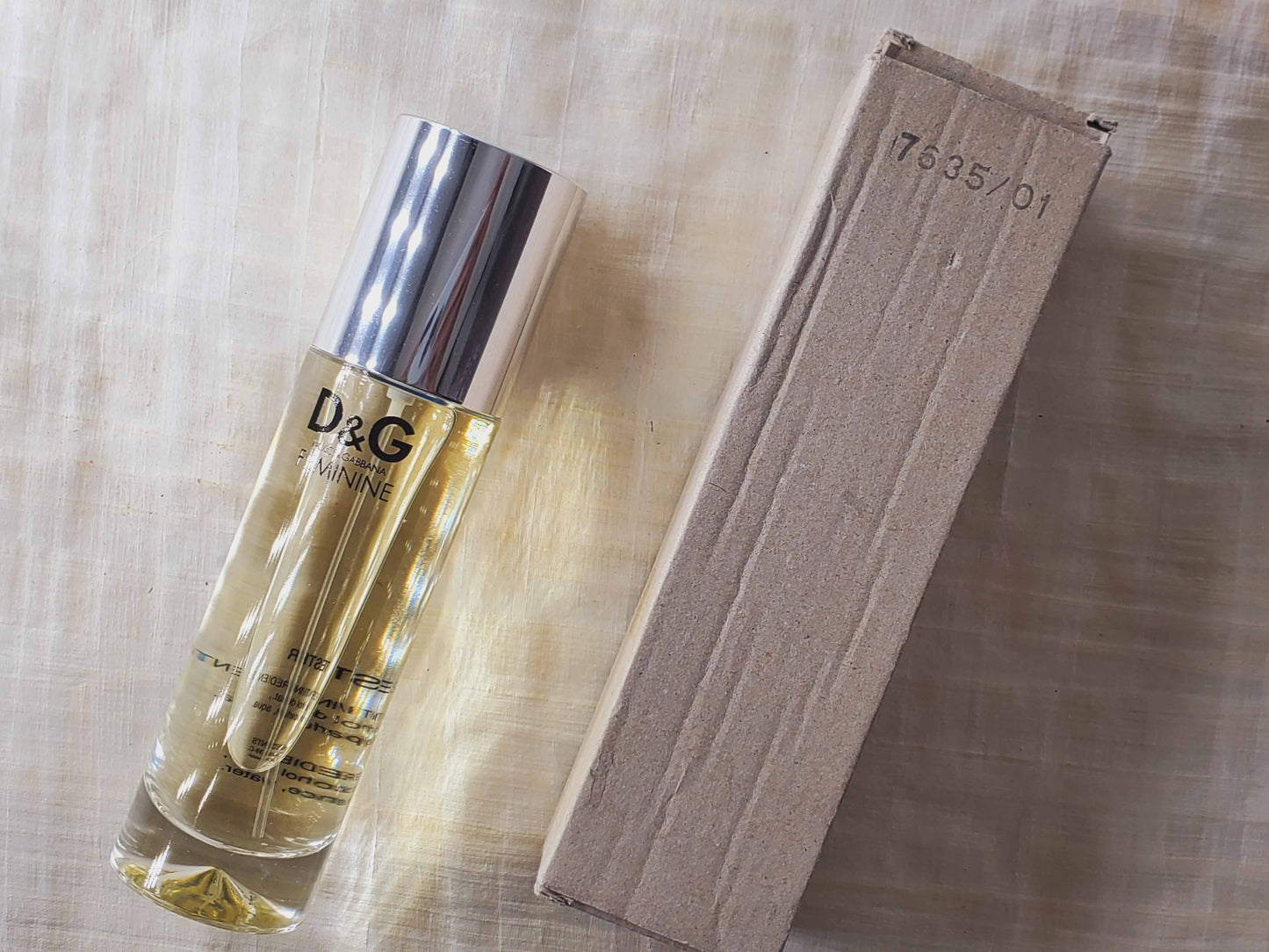 Dolce & Gabbana Feminine EDT Spray 100 ml 3.4 oz Or 50 ml 1.7 oz, Vintage, Rare, Sealed