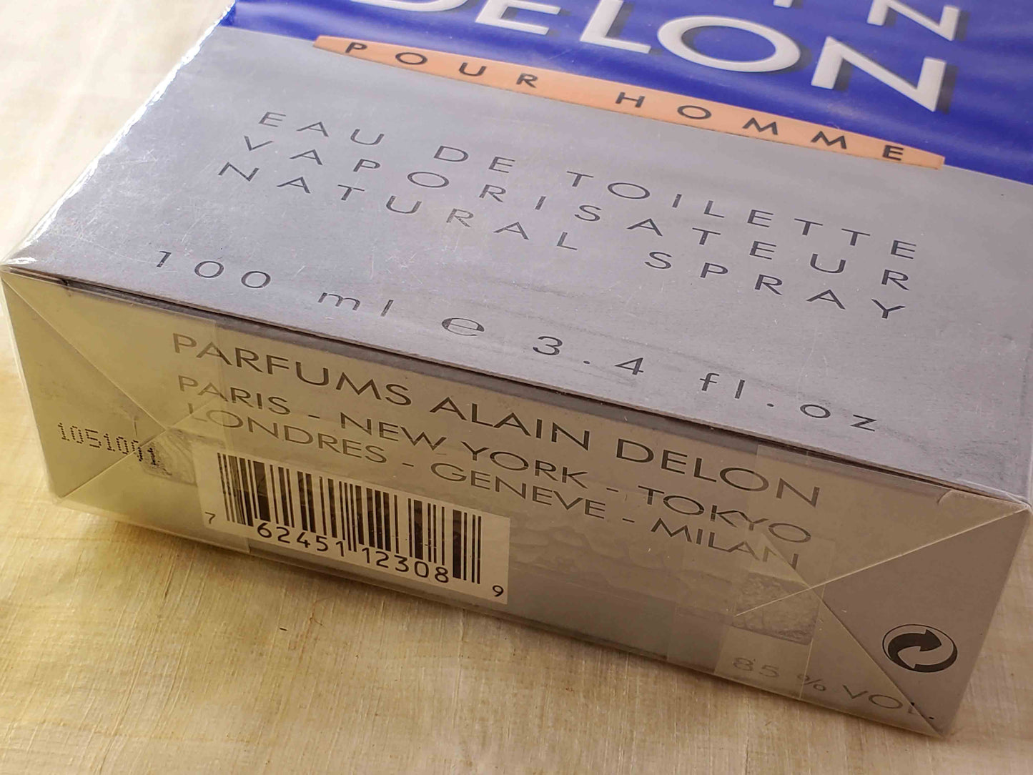 Alain Delon Pour Homme for men EDT Spray 100 ml 3.4 oz, Vintage, Rare, Sealed