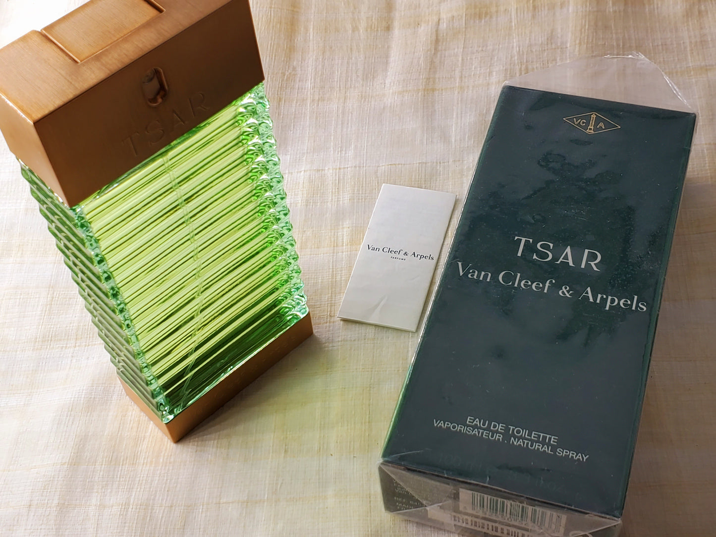 Tsar Van Cleef & Arpels for men EDT Spray 100 ml 3.4 oz OR 50 ml 1.7 oz, Vintage, Rare, Sealed