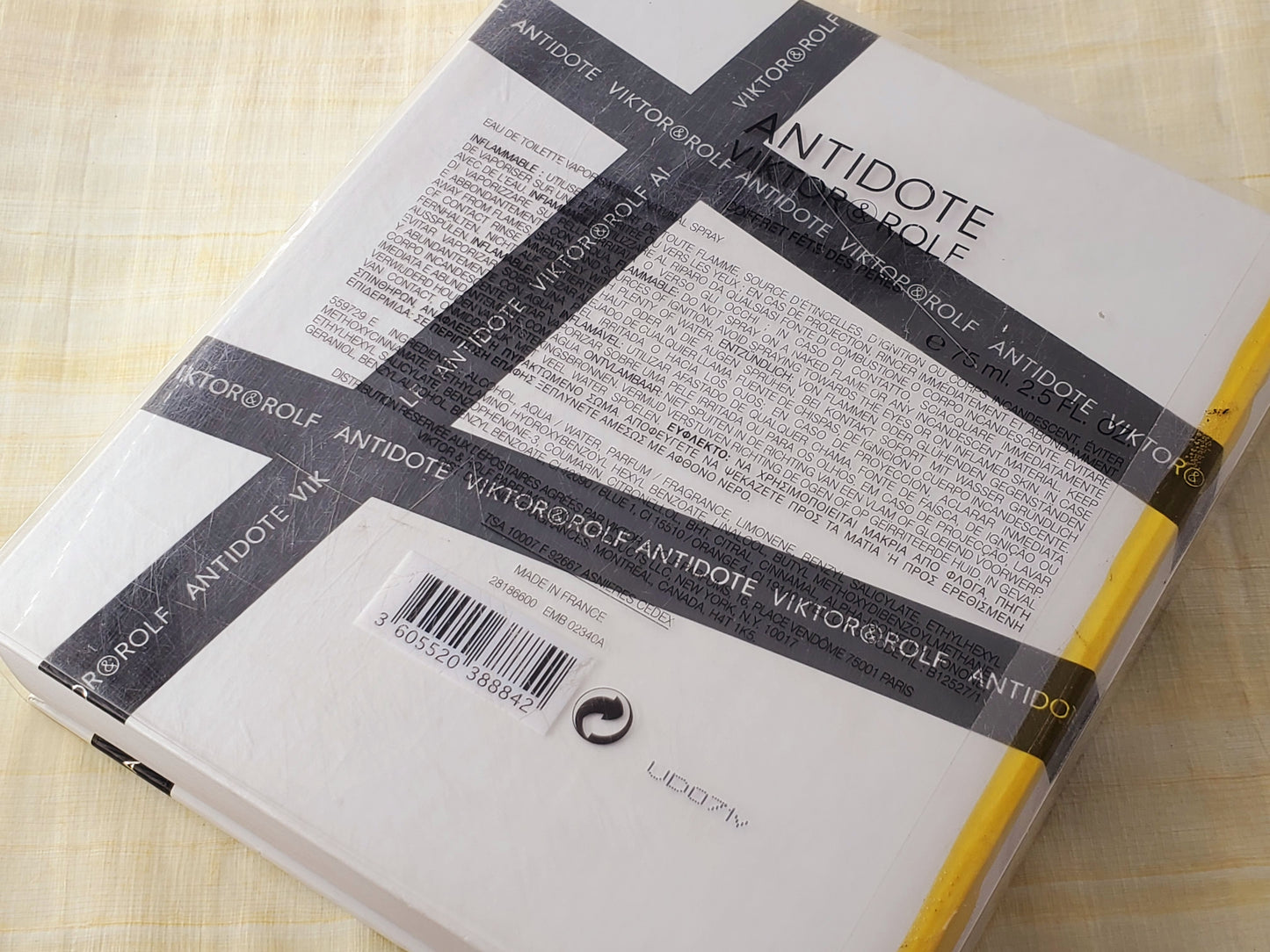 Antidote (Coffret Fete Des Peres) Viktor&Rolf for men EDT Spray 75 ml 2.5 oz, Vintage, Rare