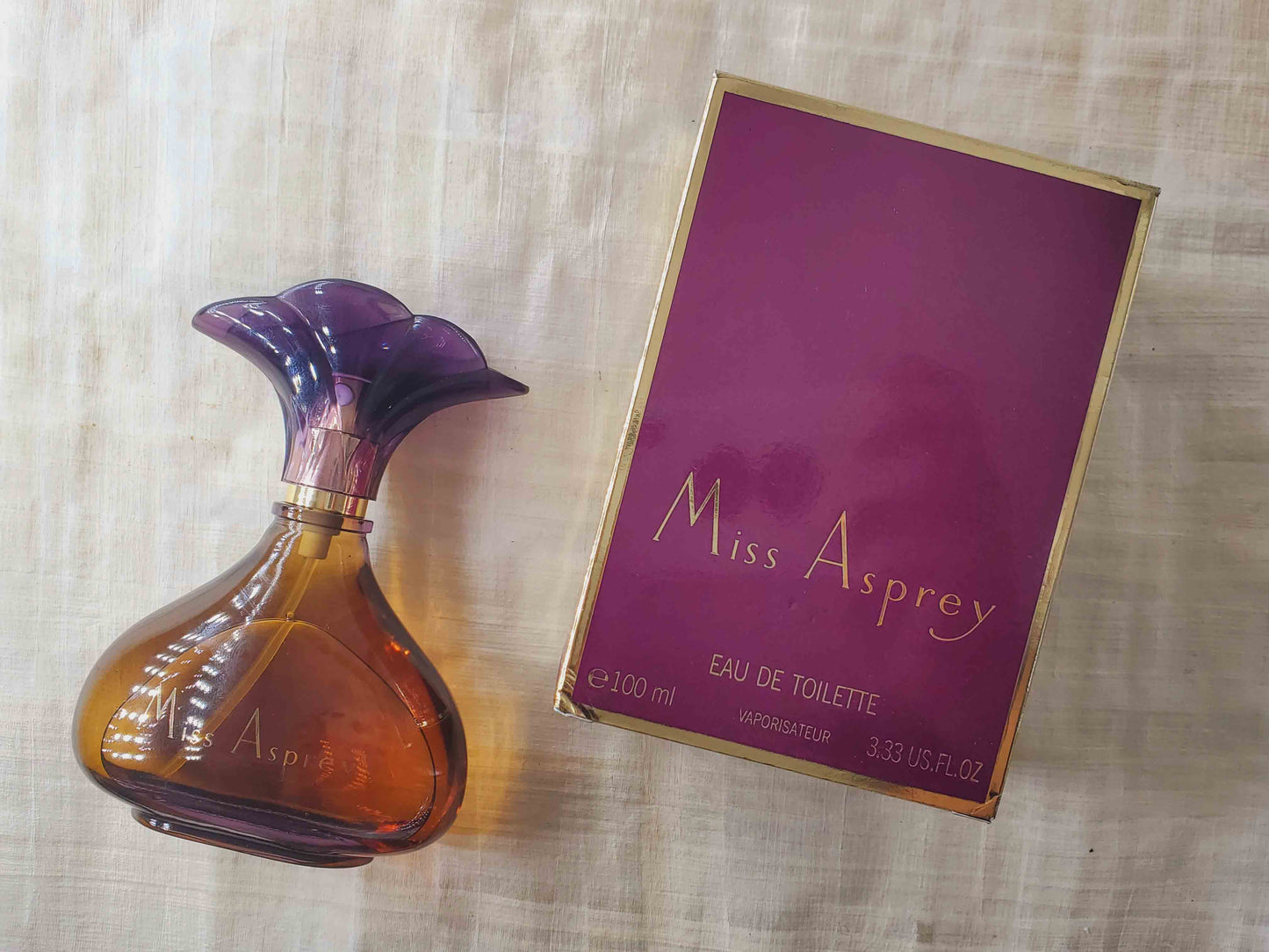 Miss Asprey for women EDT Spray 100 ml 3.4 oz, Vintage, Rare, Same photos