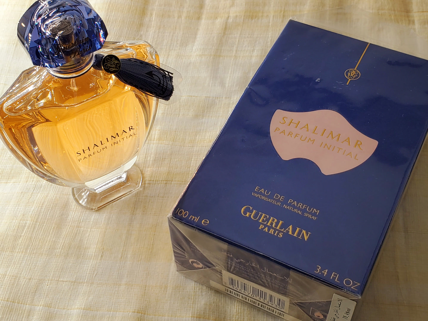 Shalimar Parfum Initial Guerlain for women EDP Spray 100 ml 3.4 oz OR 60 ml 2 oz, Vintage, Rare, Sealed
