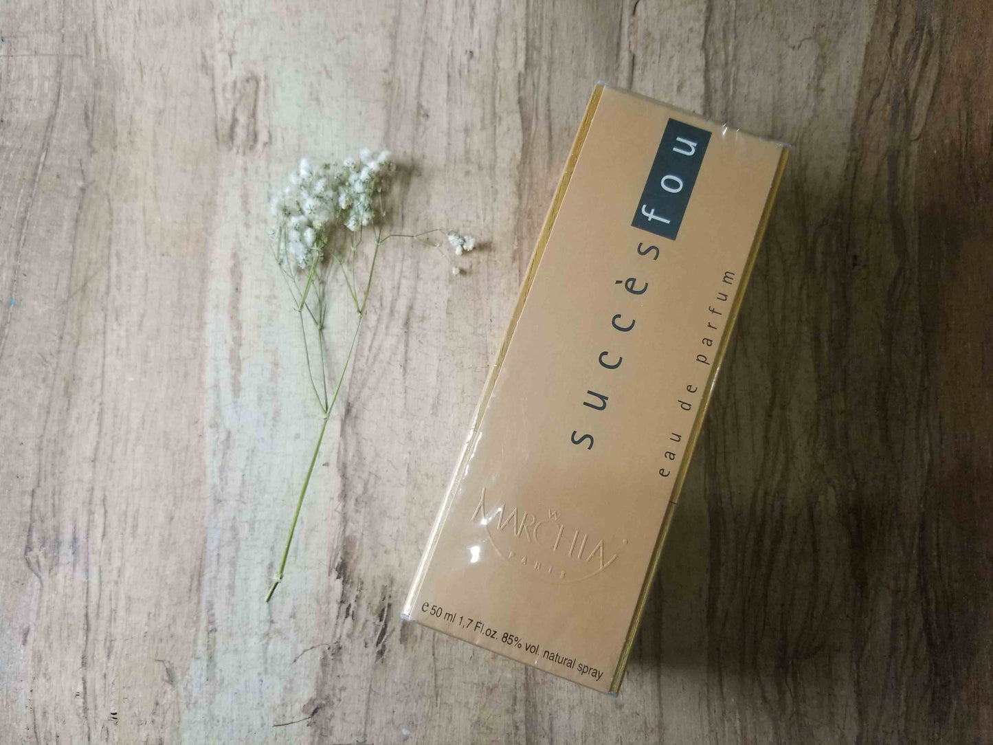 Succes Fou Marcella Wouters for women EDP Spray 50 ml 1.7 oz, Vintage, Rare, Sealed