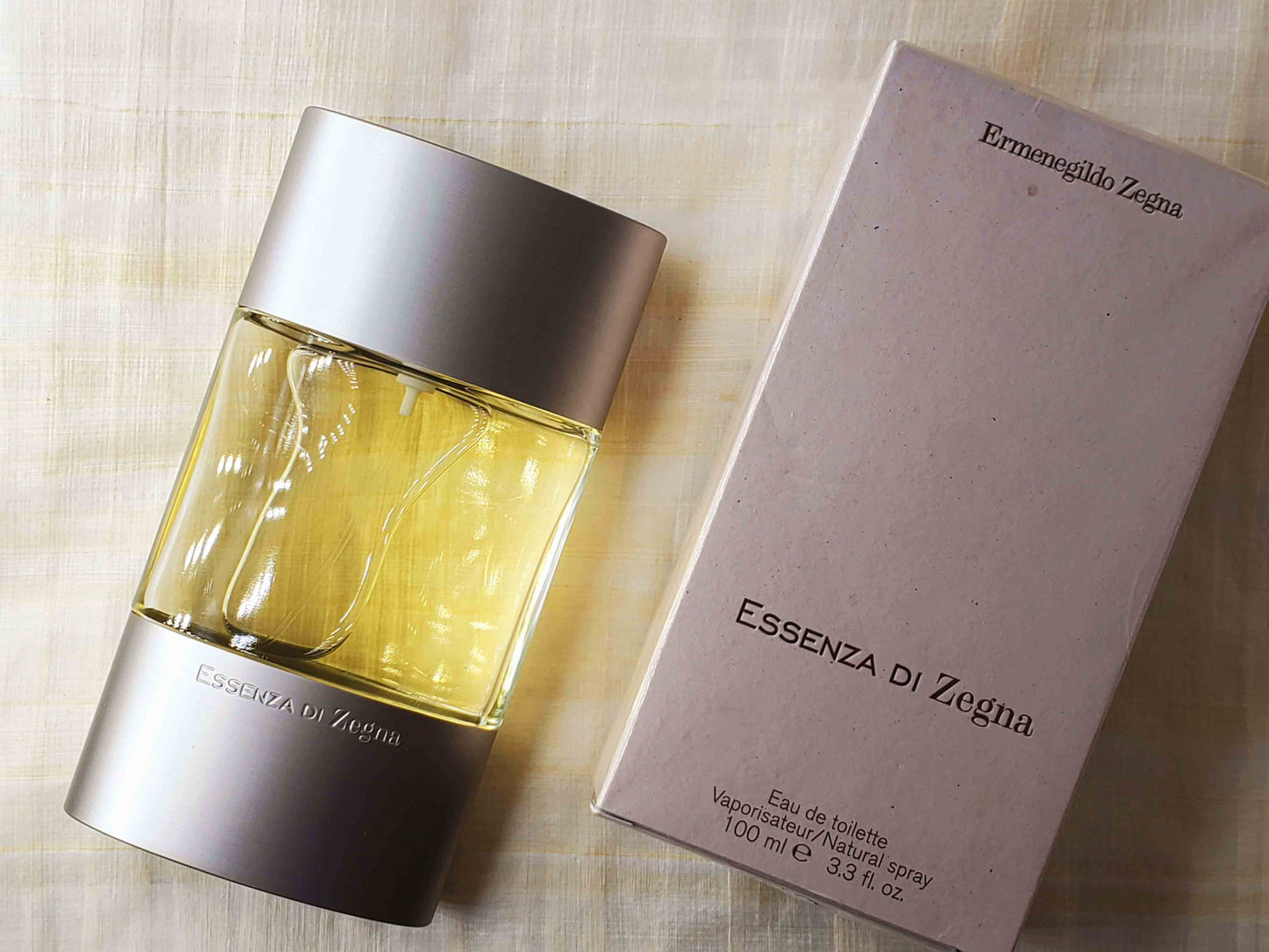 Essenza di Zegna Ermenegildo Zegna for men EDT Spray 100 ml 3.4 0z OR 50 ml 1.7 oz, Vintage, Rare, Sealed