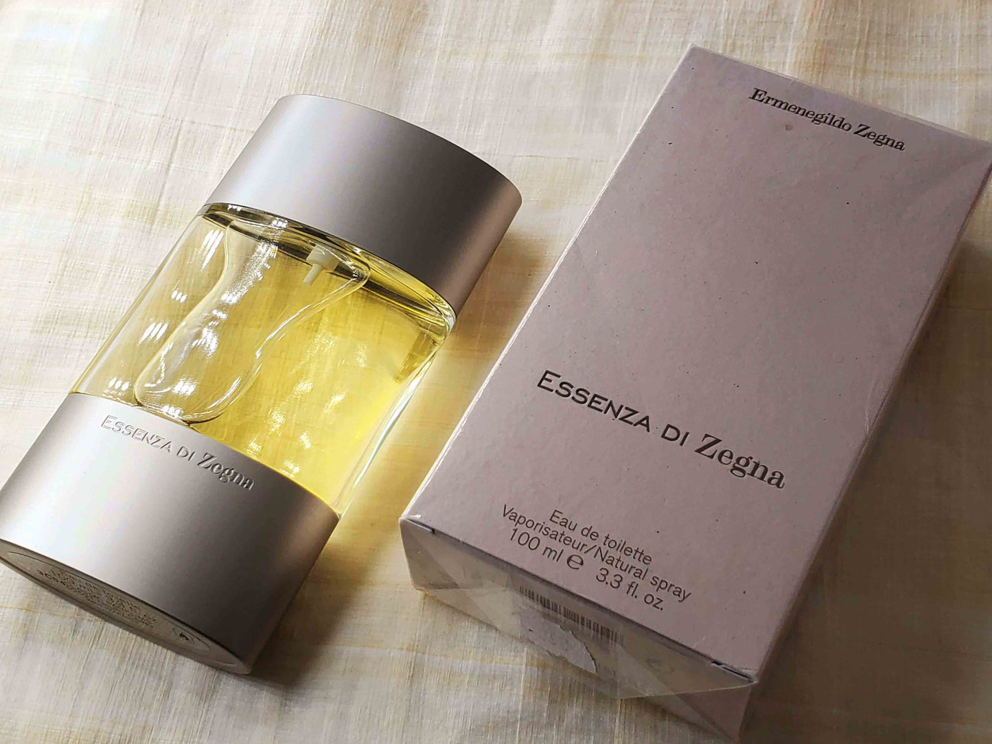 Essenza di Zegna Ermenegildo Zegna for men EDT Spray 100 ml 3.4 0z OR 50 ml 1.7 oz, Vintage, Rare, Sealed