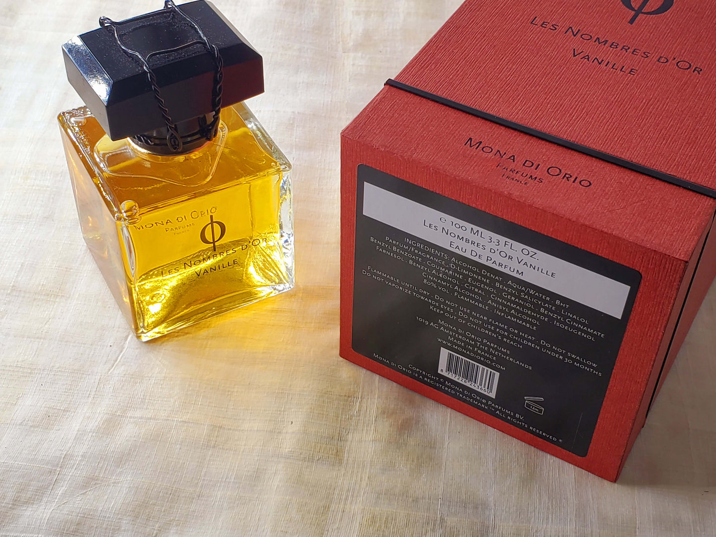 Vanille Mona di Orio for Unisex EDP Spray 100 ml 3.4 oz, Vintage