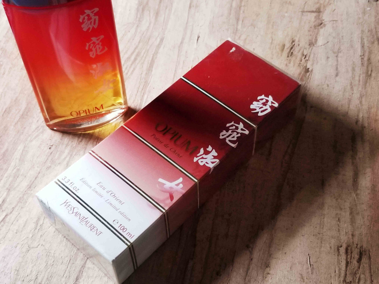 Opium Poesie de Chine pour Femme Yves Saint Laurent EDT Spray 100 ml 3.4 oz, Rare, Vintage, Sealed