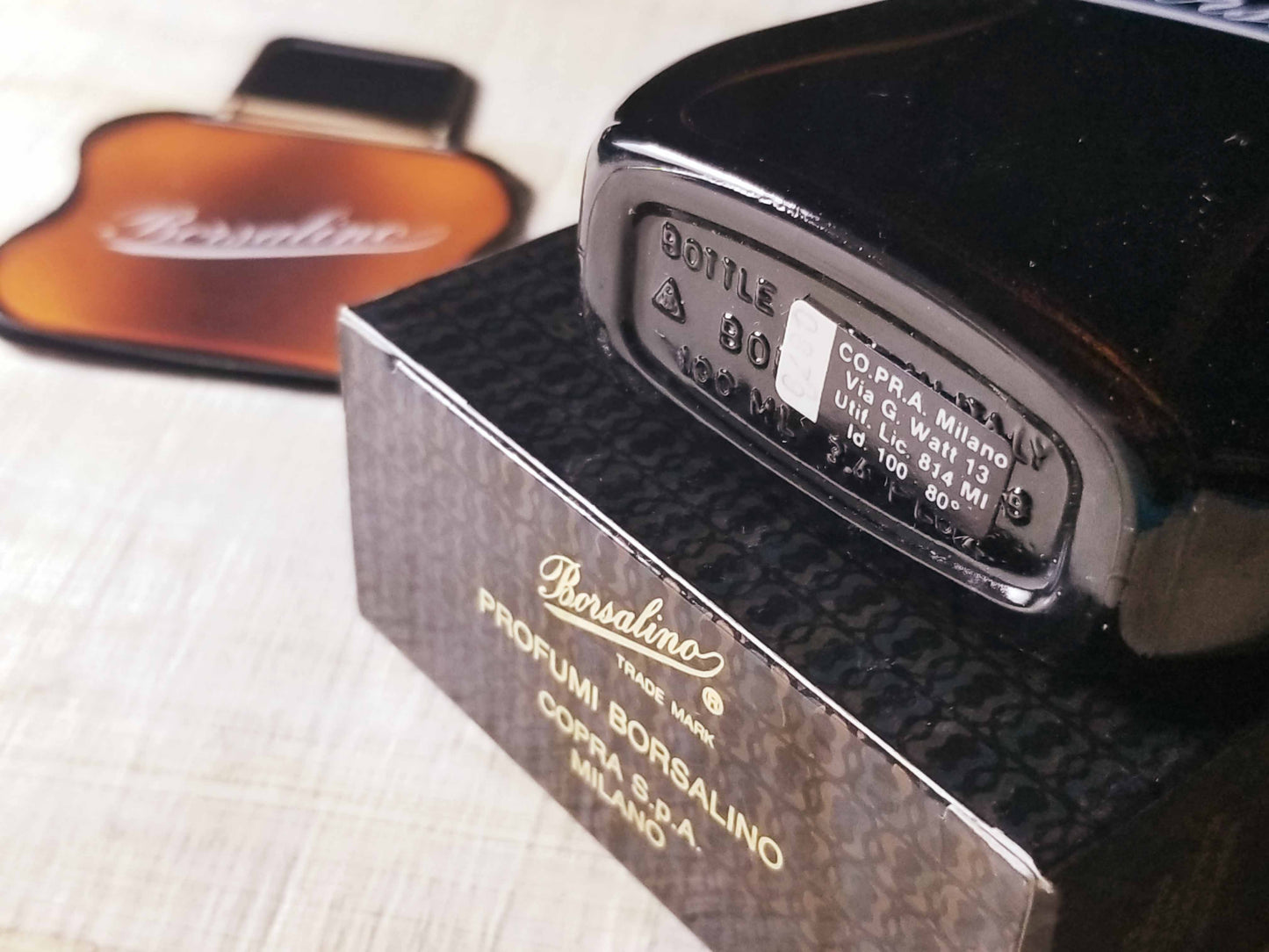 Borsalino for men EDT Spray 100 ml 3.4 oz, Vintage, Rare