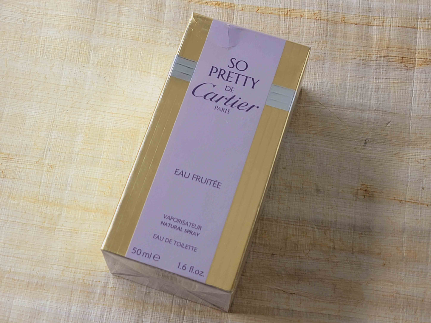 So Pretty Eau Fruitee Cartier for women EDT Spray 50 ml 1.7 oz, Vintage, Rare, Sealed