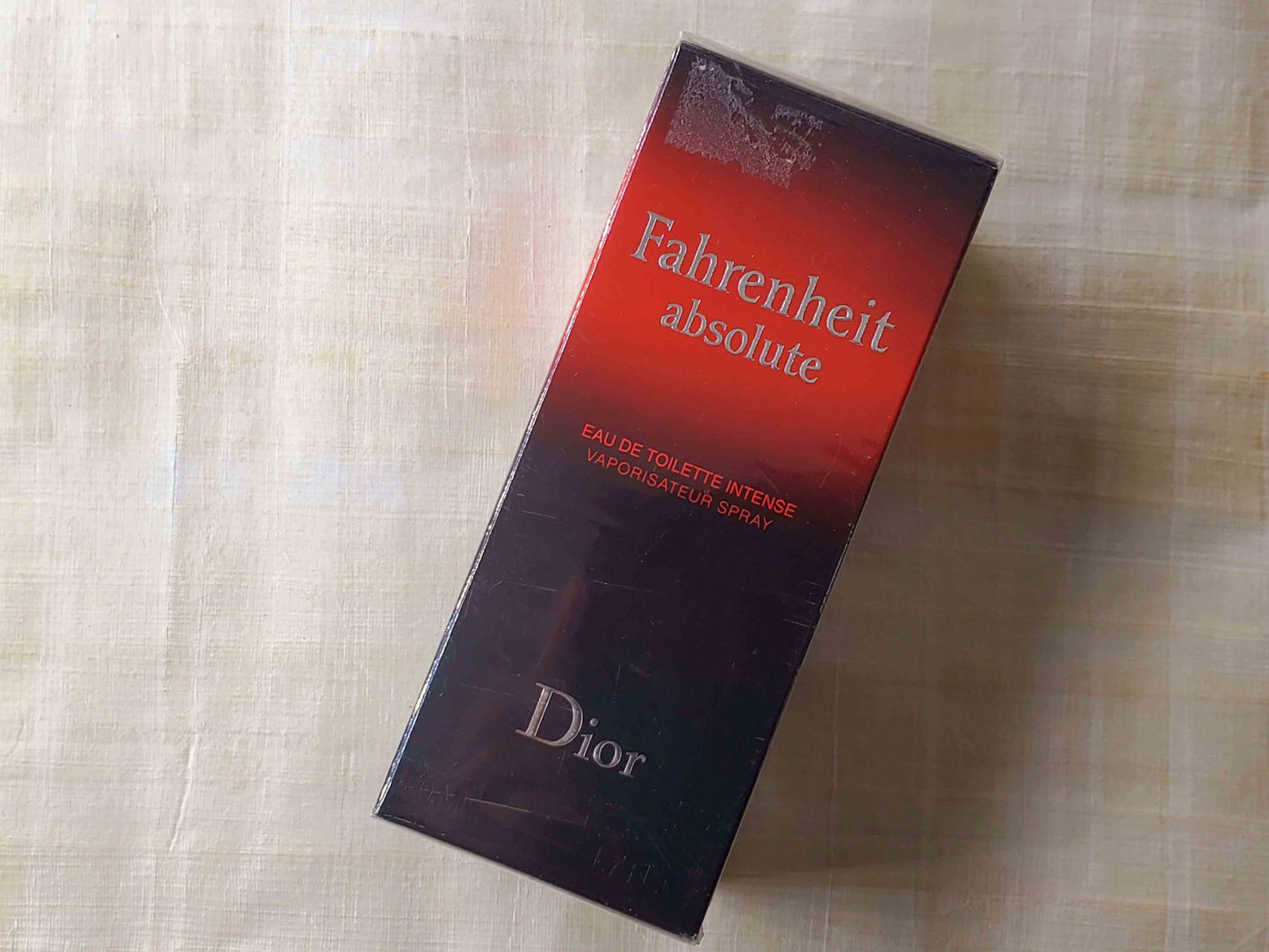 Fahrenheit Absolute Christian Dior for men EDT Spray 50 ml 1.7 oz, Rare, Vintage First Edition 2009