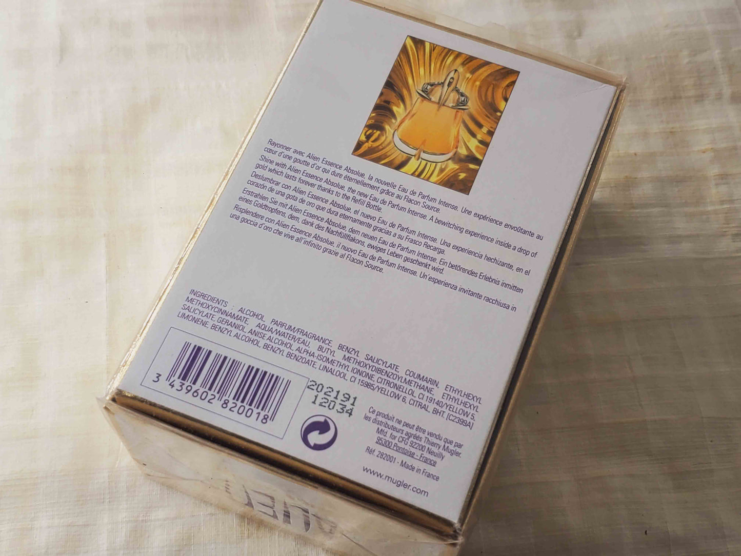 Alien Essence Absolue Mugler for women EDP Spray 60 ml 2 oz OR 30 ml 1 oz, Vintage, Rare, Sealed