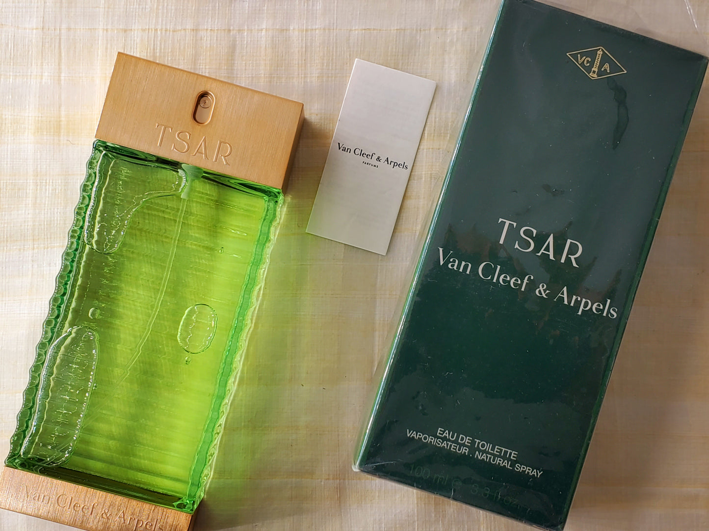 Tsar Van Cleef & Arpels for men EDT Spray 100 ml 3.4 oz OR 50 ml 1.7 oz, Vintage, Rare, Sealed