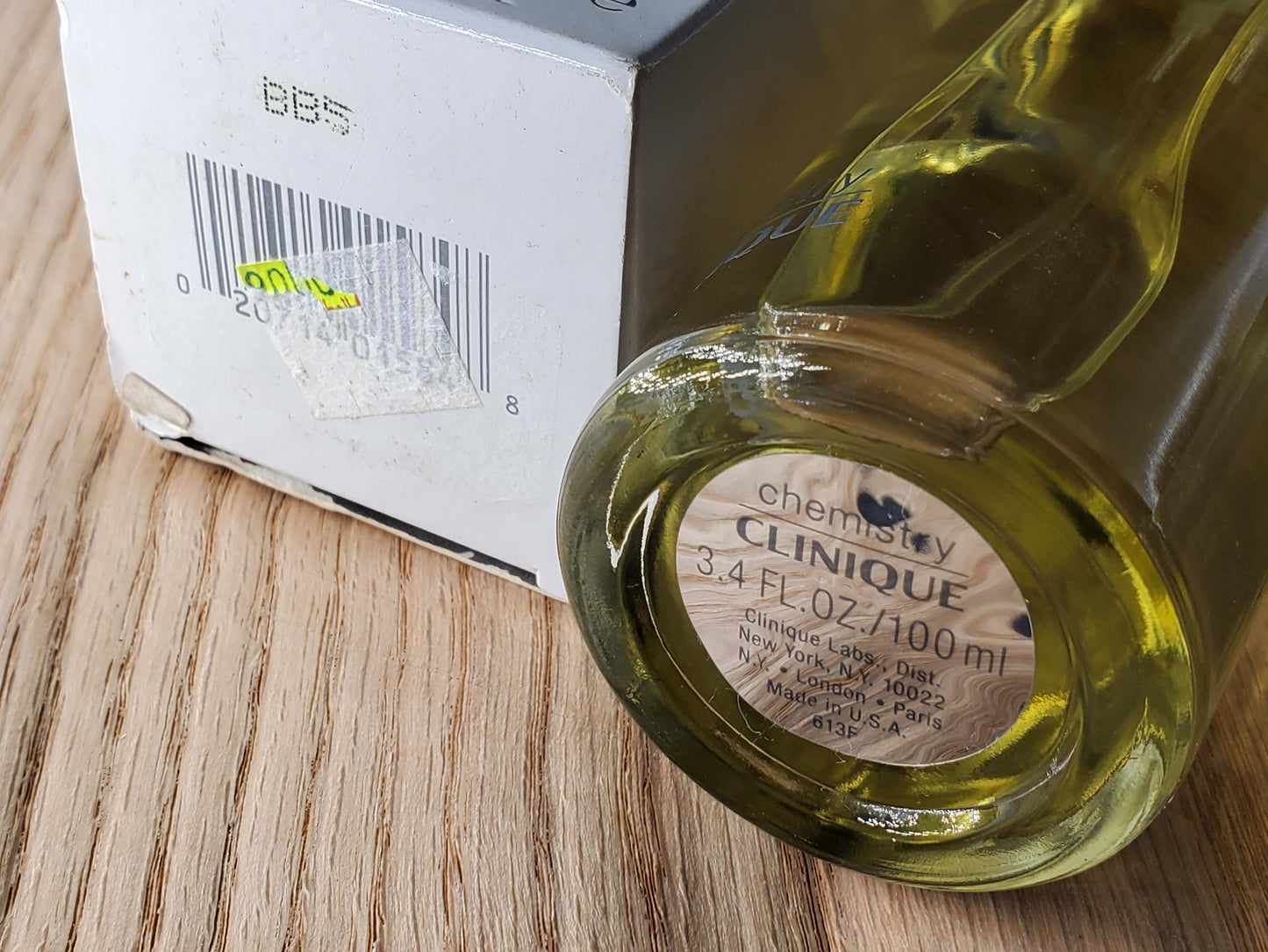 Chemistry by Clinique Skin Cologne for Men EDT Spray 100 ml 3.4 oz OR 50 ml 1.7 oz, Vintage, Rare
