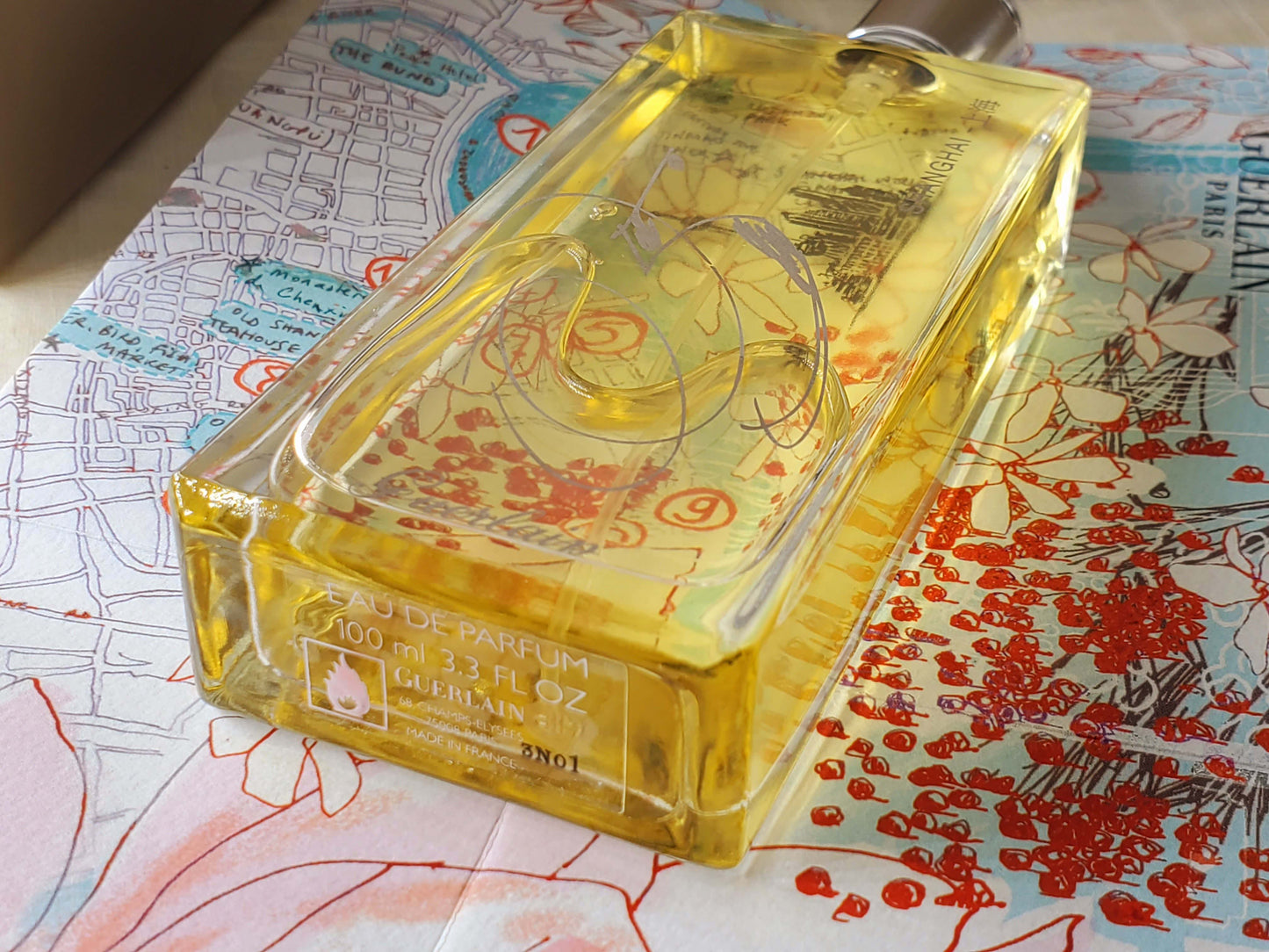 Les Voyages Olfactifs 05 Paris-Shanghai Guerlain Unisex EDP Spray 100 ml 3.4 oz, Vintage, Very Rare