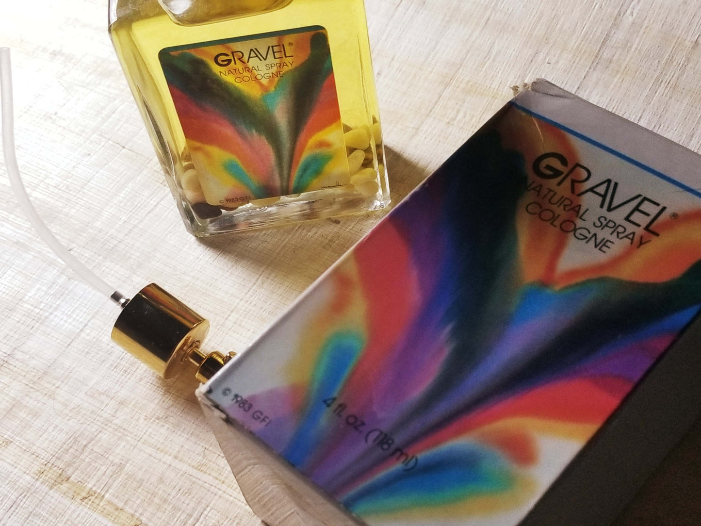 A Man's Cologne Gravel for men EDC Spray 118 ml 4 oz, Vintage 1957, Rare