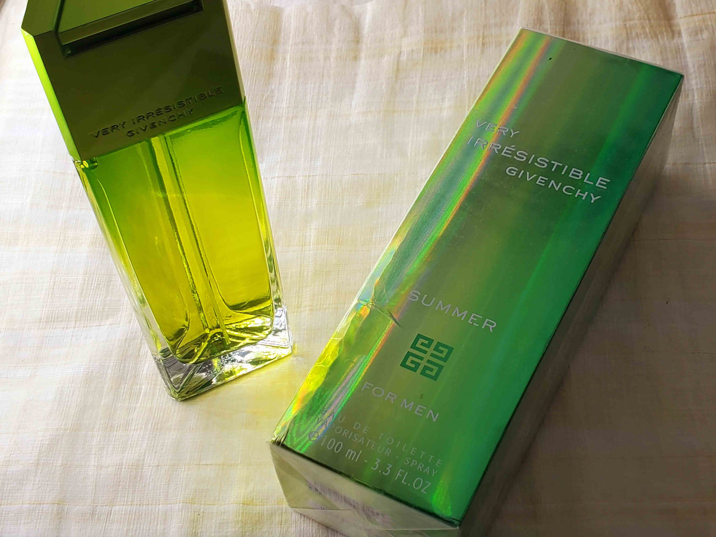 Very Irresistible Summer for Men for men EDT Spray 100 ml 3.4 oz, Rare, Vintage, Sealed