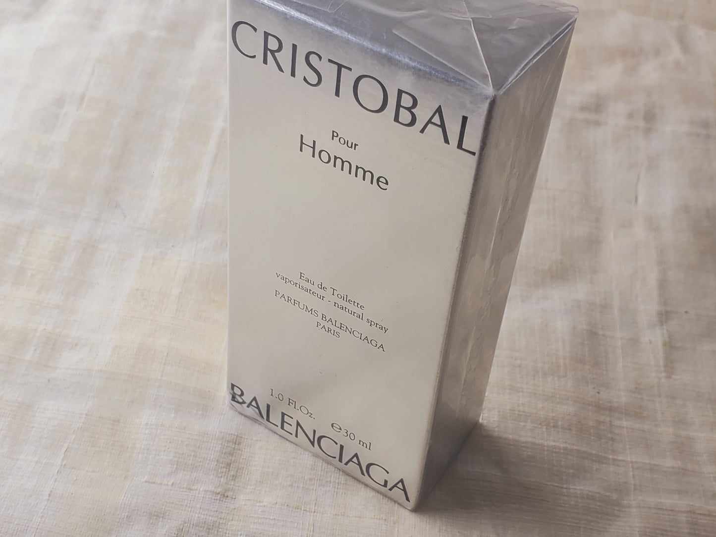 Cristobal pour Homme EDT Spray 100 ml 3.4 OR 50 ml 1.7 oz OR 30 ml 1 oz, Vintage, Rare